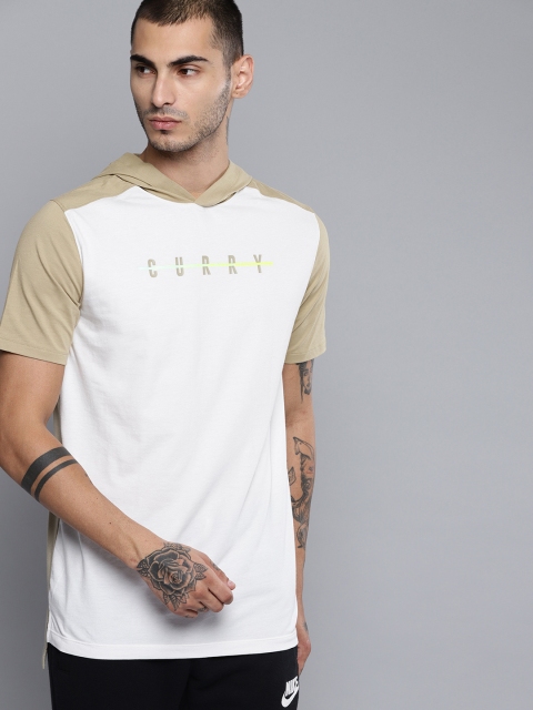 UNDER ARMOUR Stephen Curry 30 Men White & Beige Solid Graphic Hoody Basketball T-shirt
UNDER ARMOUR Stephen Curry 30 Men White & Beige Solid Graphic Hoody Basketball T-shirt