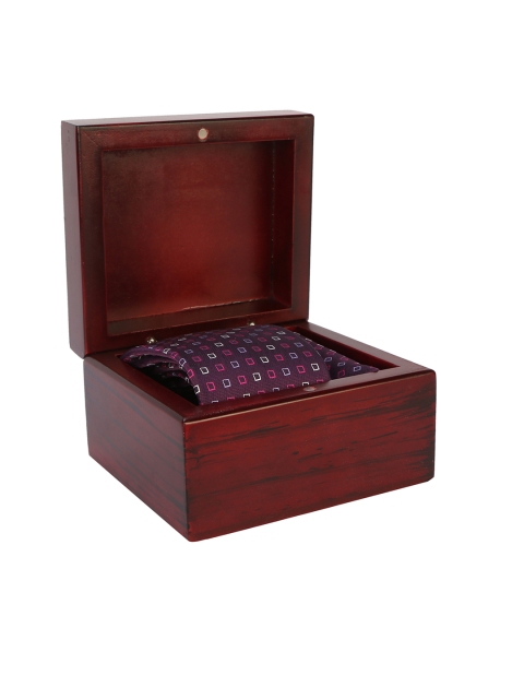 Peter England Men Purple Accessory Gift Set