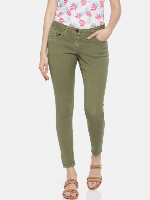 Park Avenue Woman Women Olive Green Power Skinny Fit Low-Rise Clean Look Stretchable Jeans
Park Avenue Woman Women Olive Green Power Skinny Fit Low-Rise Clean Look Stretchable Jeans