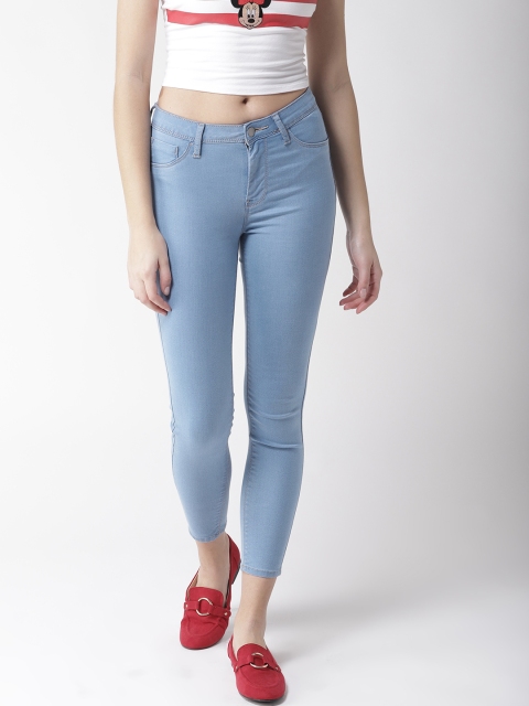 Flying Machine Women Blue Regular Fit Mid-Rise Clean Look Cropped Stretchable Jeans
Flying Machine Women Blue Regular Fit Mid-Rise Clean Look Cropped Stretchable Jeans