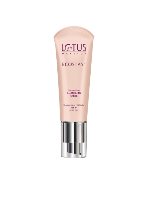 Lotus Herbals Sustainable Ecostay CC Complete Care Illuminating Creme SPF 30 - Bare Light IC02 25gm, Beige
Lotus Herbals Sustainable Ecostay CC Complete Care Illuminating Creme SPF 30 - Bare Light IC02 25gm, Beige