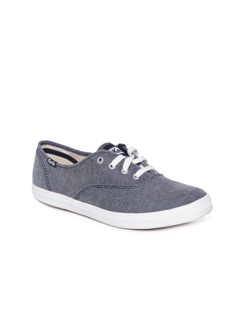 Keds Women Blue Solid Sneakers