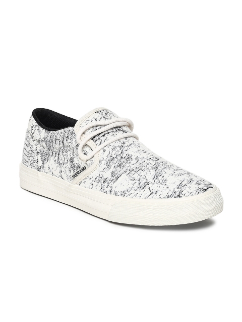 Supra Men White CUBA Sneakers