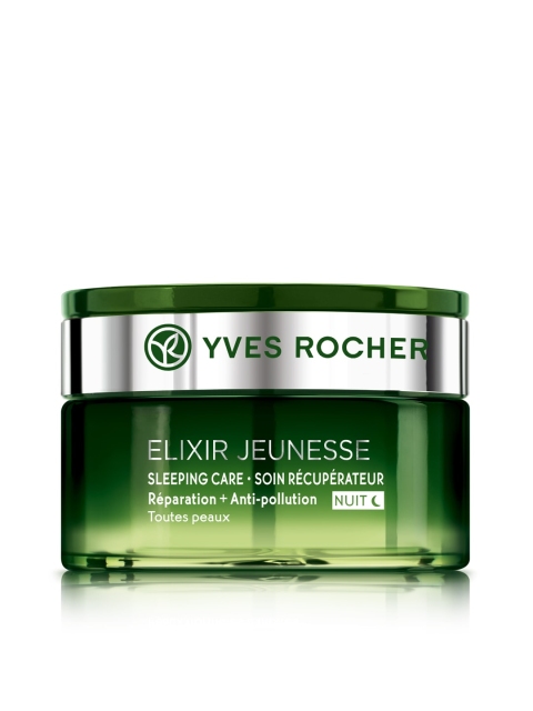 Yves Rocher Unisex Elixir Jeunesse Sleeping Care Repair + Anti Pollution Night Cream 50ml, Green
Yves Rocher Unisex Elixir Jeunesse Sleeping Care Repair + Anti Pollution Night Cream 50ml, Green