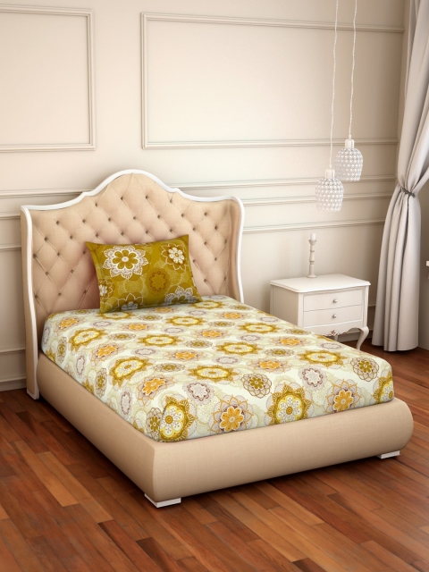 CORE Designed by SPACES Multicoloured 144 TC Cotton 1 Single Bedsheet with 1 Pillow Cover, Multi
CORE Designed by SPACES Multicoloured 144 TC Cotton 1 Single Bedsheet with 1 Pillow Cover, Multi