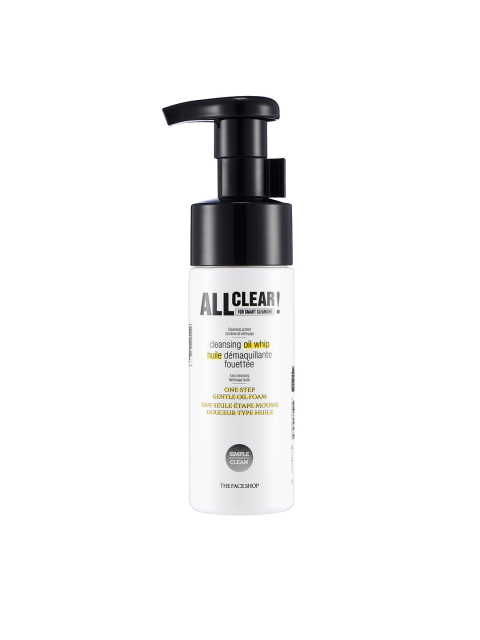The Face Shop All Clear Cleansing Oil Whip 150 ml, White