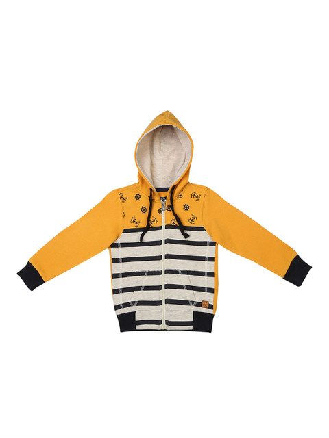 Allen Solly Junior Boys Yellow Striped Hooded Sweatshirt
Allen Solly Junior Boys Yellow Striped Hooded Sweatshirt