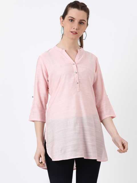 Monte Carlo Pink Solid Tunic