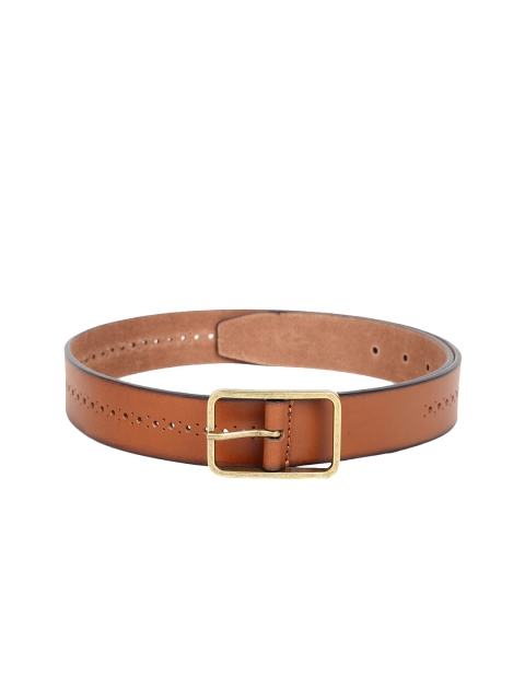 Allen Solly Men Brown Solid Belt