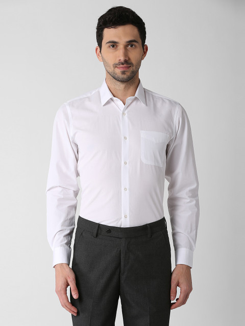 Peter England Men White Slim Fit Solid Formal Shirt
Peter England Men White Slim Fit Solid Formal Shirt