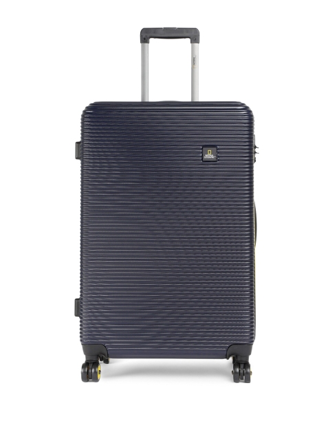National Geographic Unisex Navy Blue Patterned Abroad 71cm Large Trolley Suitcase
National Geographic Unisex Navy Blue Patterned Abroad 71cm Large Trolley Suitcase