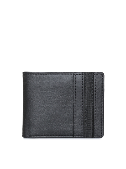Baggit Men Black Solid Two Fold Wallet