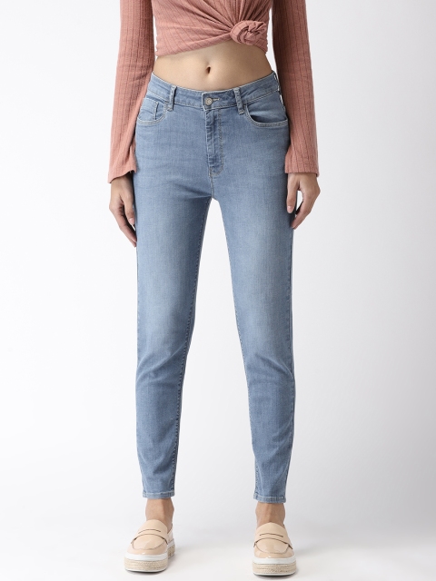 Flying Machine Women Blue Veronica Skinny High-Rise Clean Look Stretchable Cropped Jeans
Flying Machine Women Blue Veronica Skinny High-Rise Clean Look Stretchable Cropped Jeans