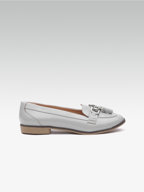 DOROTHY PERKINS Women Grey Solid Loafers