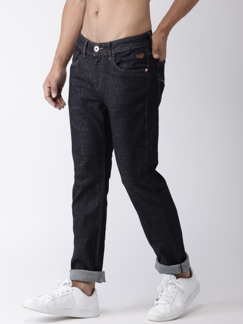 Flying Machine Men Blue Slim Tapered Micheal Fit Mid-Rise Clean Look Stretchable Jeans, Navy blue
Flying Machine Men Blue Slim Tapered Micheal Fit Mid-Rise Clean Look Stretchable Jeans, Navy blue