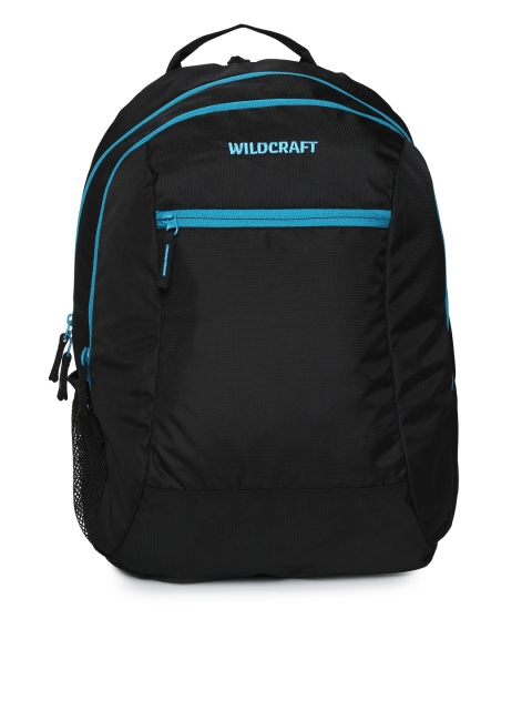 Wildcraft Unisex Black Solid Backpack