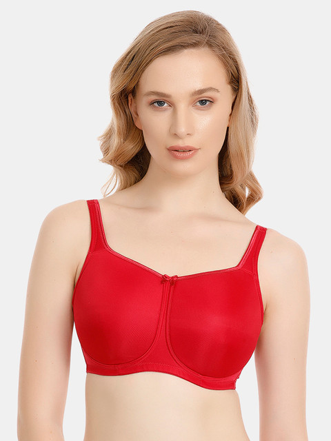 Zivame Red Solid Non-Wired Lightly Padded Minimizer Bra ZI1870FASH00RED
Zivame Red Solid Non-Wired Lightly Padded Minimizer Bra ZI1870FASH00RED