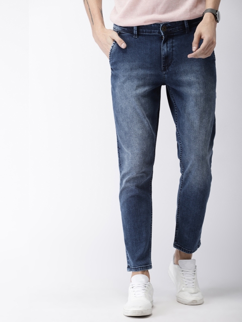 Mast & Harbour Men Blue Carrot Regular Fit Mid-Rise Clean Look Stretchable Cropped Jeans
Mast & Harbour Men Blue Carrot Regular Fit Mid-Rise Clean Look Stretchable Cropped Jeans