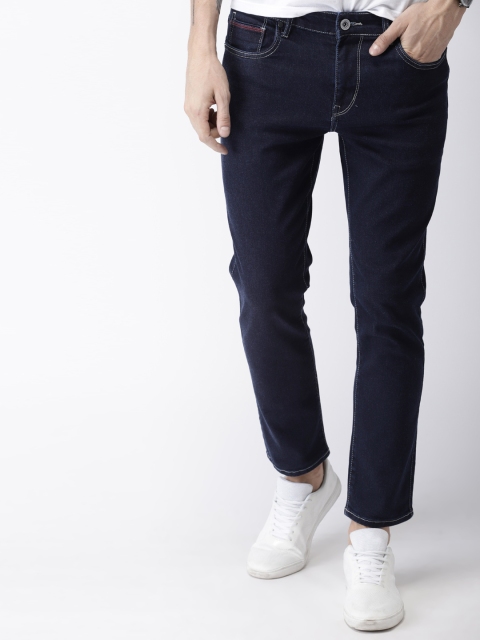 Mast & Harbour Men Blue Slim Tapered Fit Mid-Rise Clean Look Stretchable Cropped Jeans
Mast & Harbour Men Blue Slim Tapered Fit Mid-Rise Clean Look Stretchable Cropped Jeans