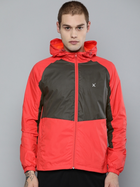 HRX by Hrithik Roshan Men Coral Red & Charcoal Grey Colourblocked Running Sporty Jacket
HRX by Hrithik Roshan Men Coral Red & Charcoal Grey Colourblocked Running Sporty Jacket