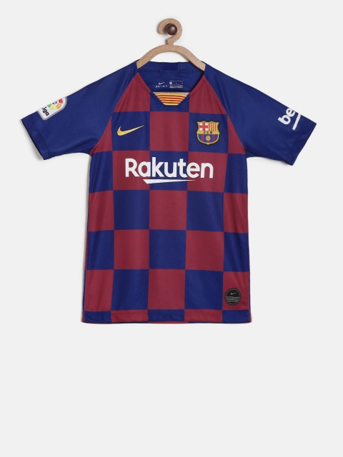 Nike Kids Navy Blue & Maroon Checked FCB Y Nk Breathe Stadium SS HM Training T-shirt
Nike Kids Navy Blue & Maroon Checked FCB Y Nk Breathe Stadium SS HM Training T-shirt