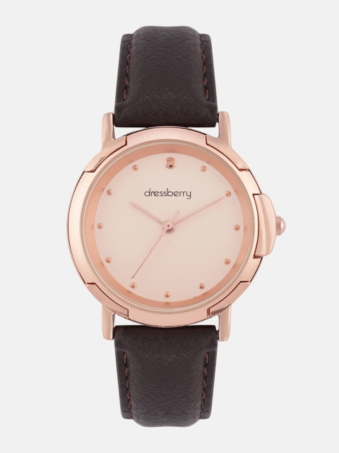 DressBerry Women Pink Analogue Watch MFB-PN-SNT-G06
