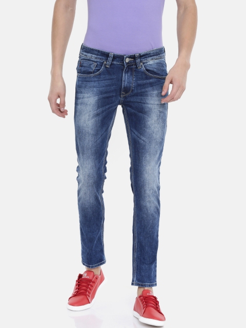 SPYKAR Men Blue Super Skinny Fit Low-Rise Clean Look Stretchable Cropped Jeans
SPYKAR Men Blue Super Skinny Fit Low-Rise Clean Look Stretchable Cropped Jeans