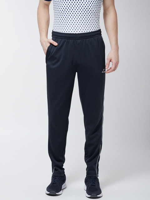 Alcis Men Navy Blue Solid Training Track Pants 
Alcis Men Navy Blue Solid Training Track Pants
