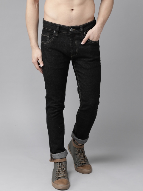 The Roadster Lifestyle Co Men Black Skinny Fit Mid-Rise Clean Look Stretchable Jeans
The Roadster Lifestyle Co Men Black Skinny Fit Mid-Rise Clean Look Stretchable Jeans