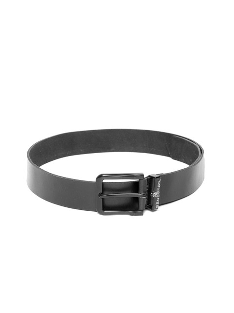 United Colors of Benetton Men Black Solid Leather Belt
United Colors of Benetton Men Black Solid Leather Belt