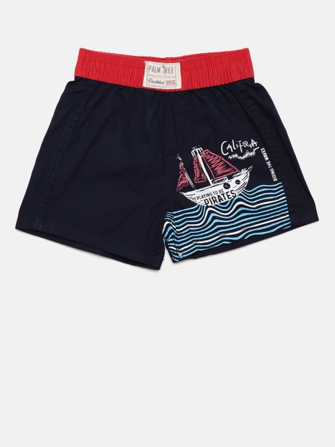Gini and Jony Boys Navy Blue Solid Pure Cotton Boxers with Printed Detail 131246518702 C656
Gini and Jony Boys Navy Blue Solid Pure Cotton Boxers with Printed Detail 131246518702 C656