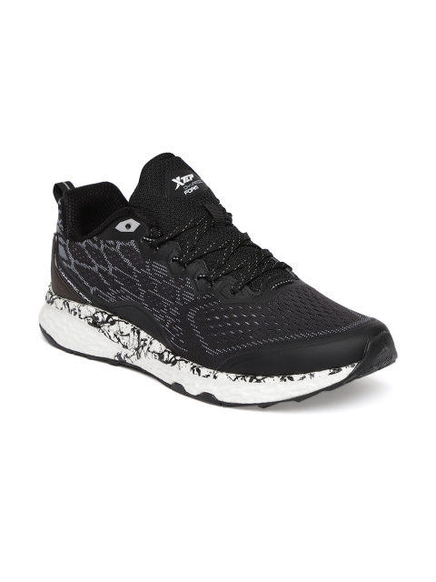 Xtep Men Black Running Shoes