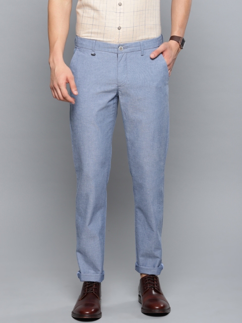 Louis Philippe Sport Men Blue Slim Fit Solid Regular Smart Casual Trousers
Louis Philippe Sport Men Blue Slim Fit Solid Regular Smart Casual Trousers