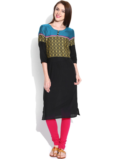 Aurelia Black Kurta 
Aurelia Black Kurta