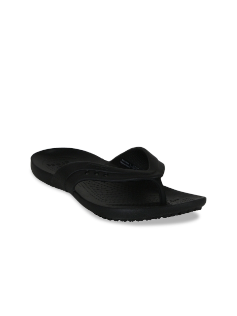 Crocs Women Black Solid Thong Flip-Flops