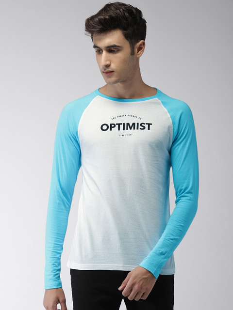 The Indian Garage Co Men White & Blue Printed Round Neck T-shirt
The Indian Garage Co Men White & Blue Printed Round Neck T-shirt