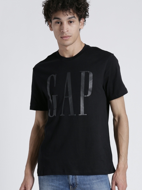 GAP Men's Logo T-Shirt, Black