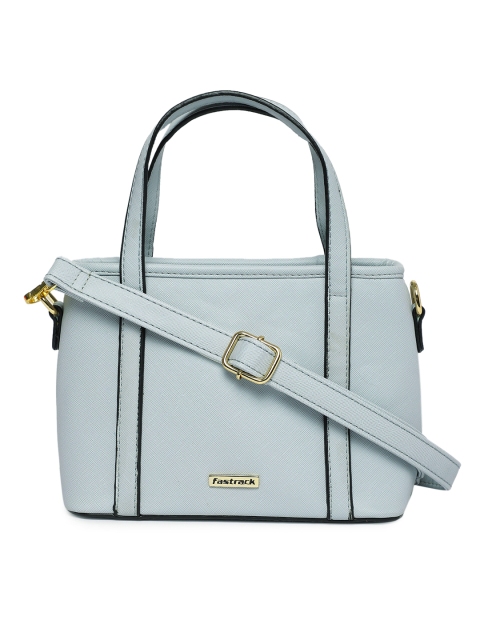 Fastrack Blue Solid Handheld Bag
