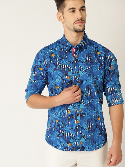 United Colors of Benetton Men Blue Slim Fit Printed Casual Shirt 
United Colors of Benetton Men Blue Slim Fit Printed Casual Shirt