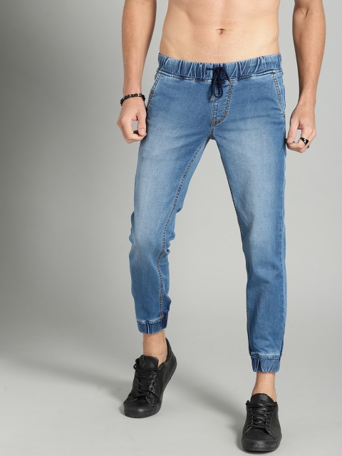 Roadster Men Blue Jogger Slim Fit Mid-Rise Clean Look Ankle-Length Stretchable Jeans
Roadster Men Blue Jogger Slim Fit Mid-Rise Clean Look Ankle-Length Stretchable Jeans