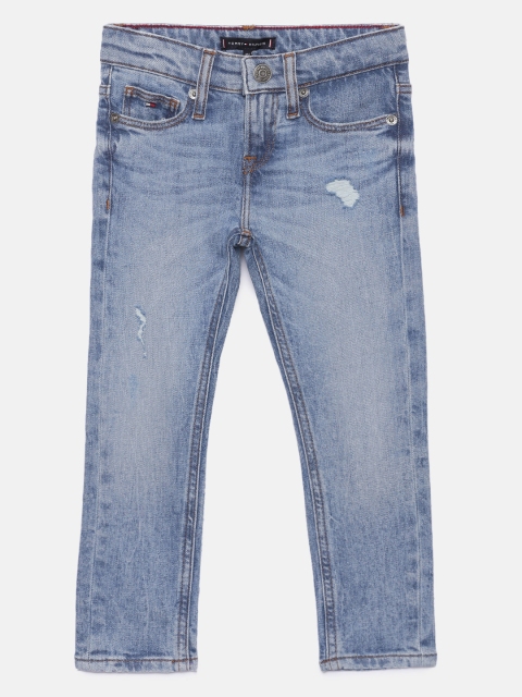 Tommy Hilfiger Boys Navy Blue Slim Fit Mildly Distressed Heavy Fade Stretchable Jeans
Tommy Hilfiger Boys Navy Blue Slim Fit Mildly Distressed Heavy Fade Stretchable Jeans