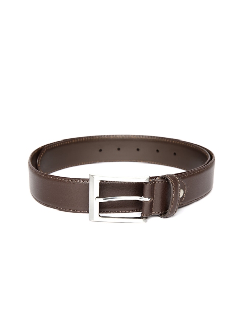 Allen Solly Men Coffee Brown Leather Belt