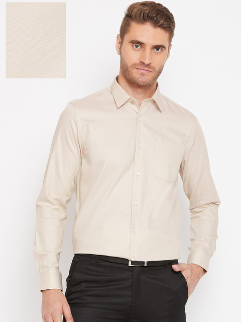 Blackberrys Men Beige Slim Fit Self Design Formal Shirt
Blackberrys Men Beige Slim Fit Self Design Formal Shirt
