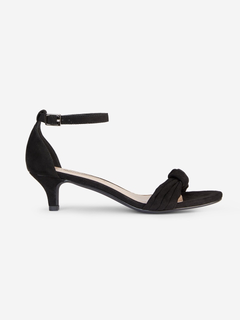 DOROTHY PERKINS Women Black Solid Heels