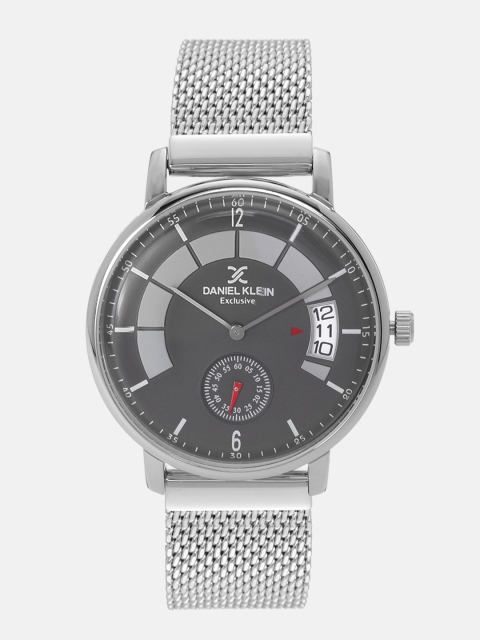 Daniel Klein Men Charcoal Grey Analogue Watch DK12143-2