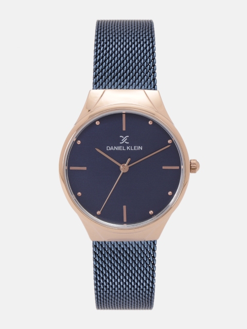Daniel Klein Women Navy Analogue Watch DK12060-6, Navy blue