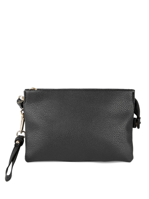 Accessorize Black Textured Sling Bag