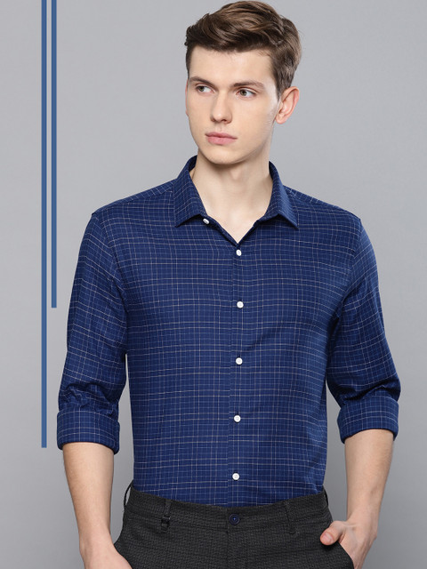 Louis Philippe Ath.Work Men Blue & White Super Slim Fit Checked Smart Casual Shirt
Louis Philippe Ath.Work Men Blue & White Super Slim Fit Checked Smart Casual Shirt
