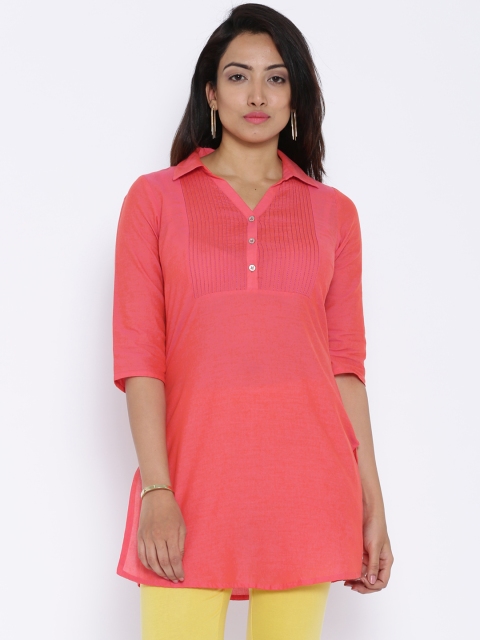 Aurelia Coral Pink Kurta