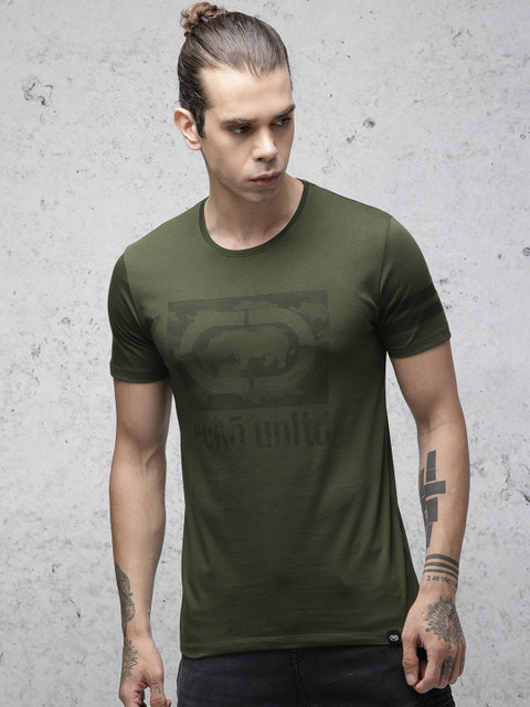 Ecko Unltd Men Olive Green Printed Round Neck T-shirt
Ecko Unltd Men Olive Green Printed Round Neck T-shirt